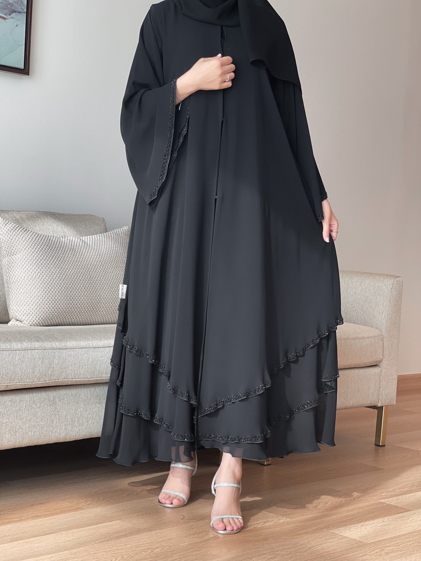 Flowy Black Abaya