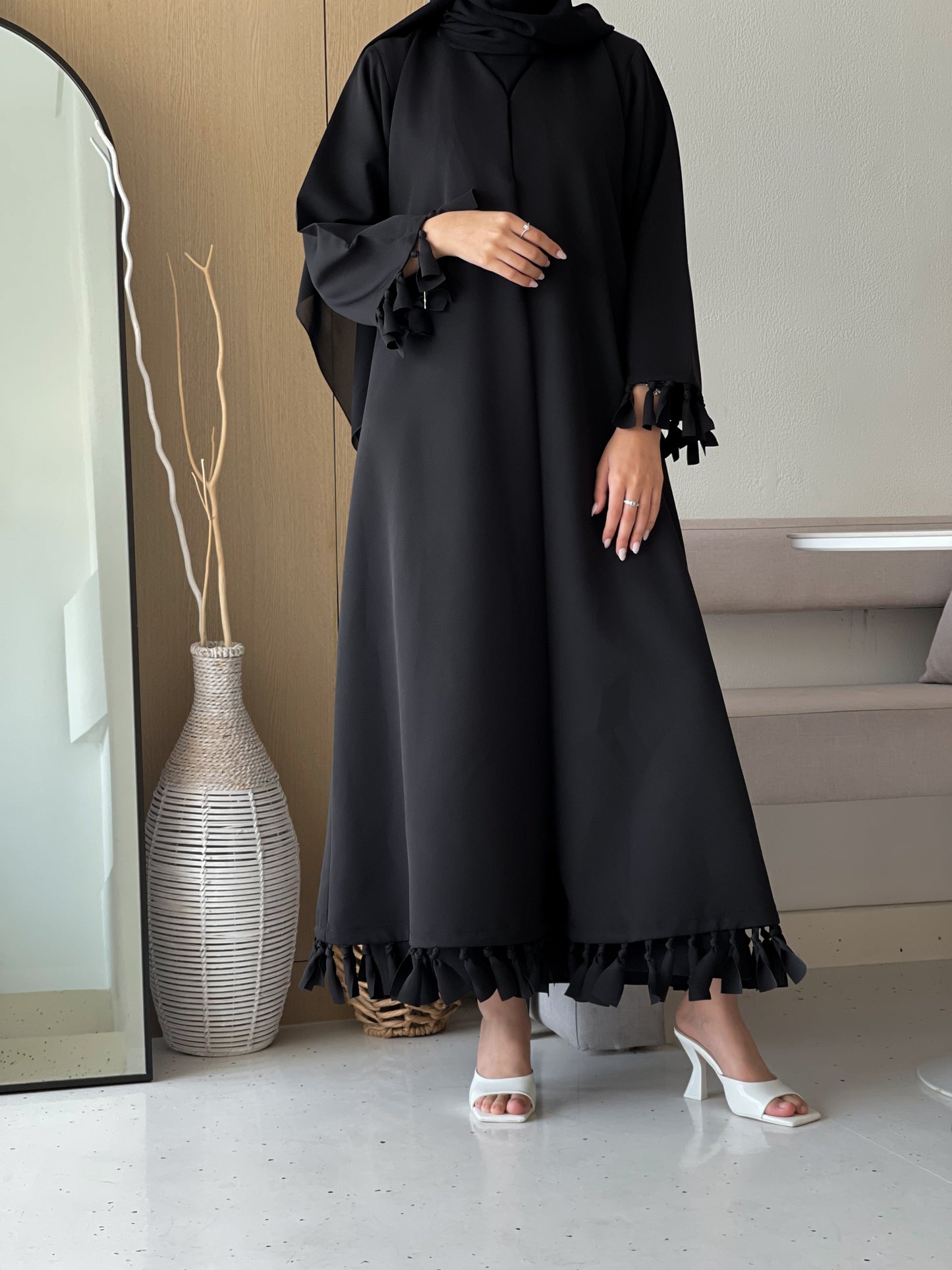 Twilight Fringe Abaya