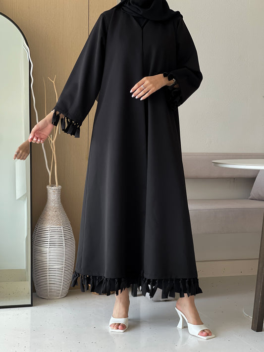 Twilight Fringe Abaya