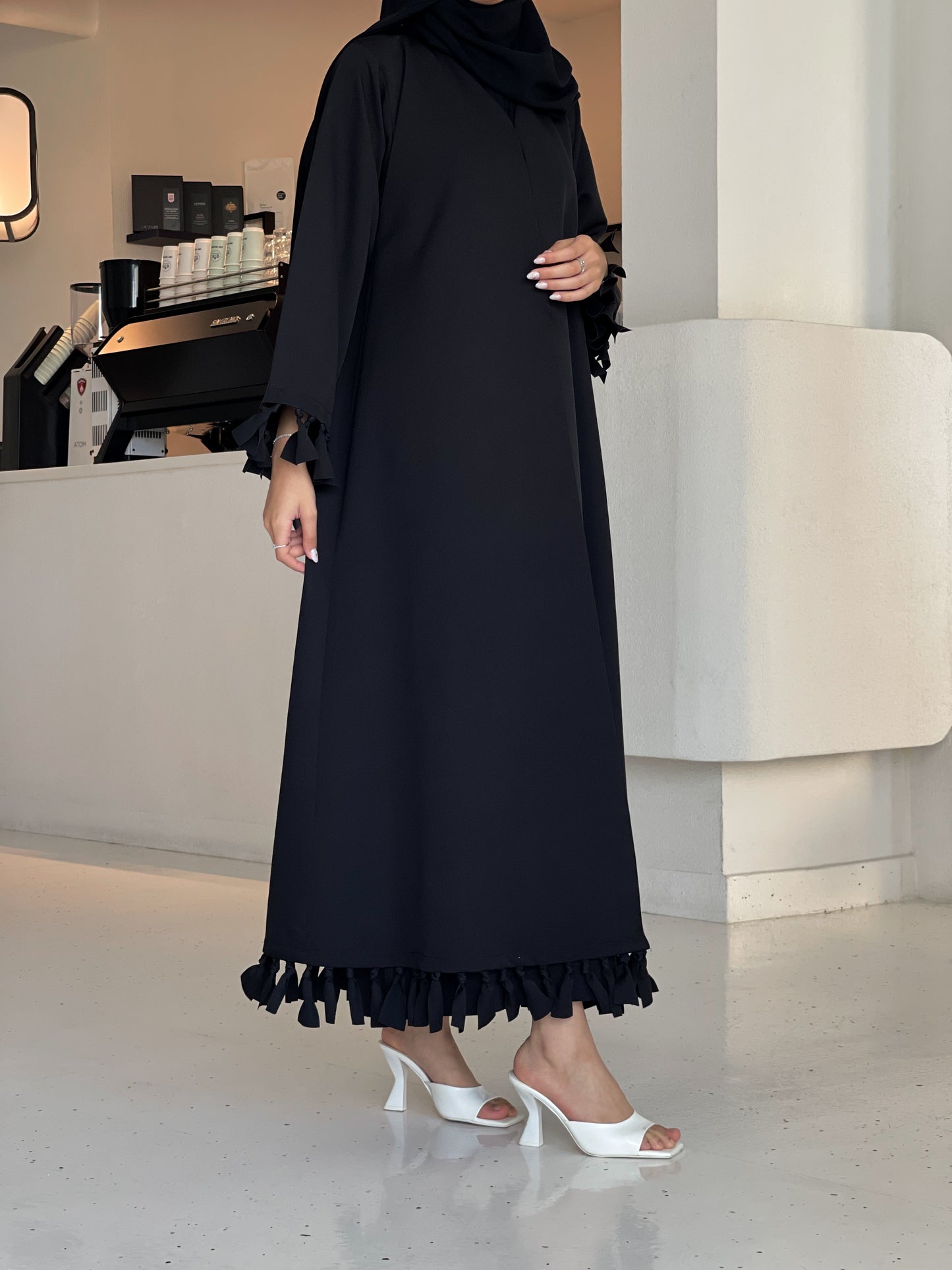 Twilight Fringe Abaya