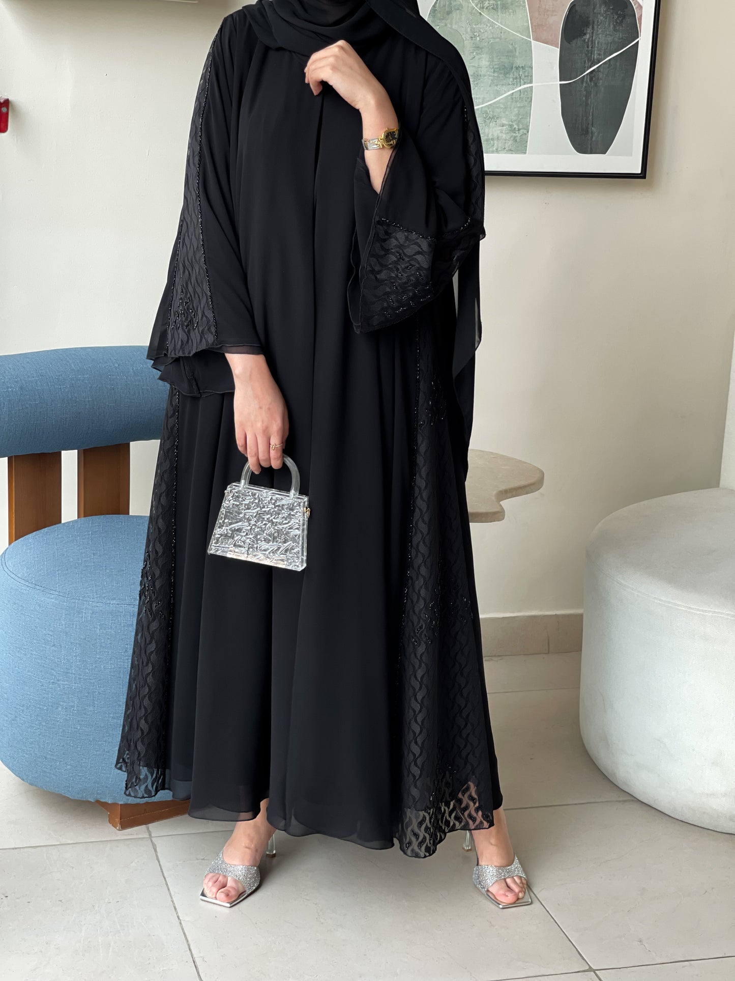 Shadow Allure Abaya