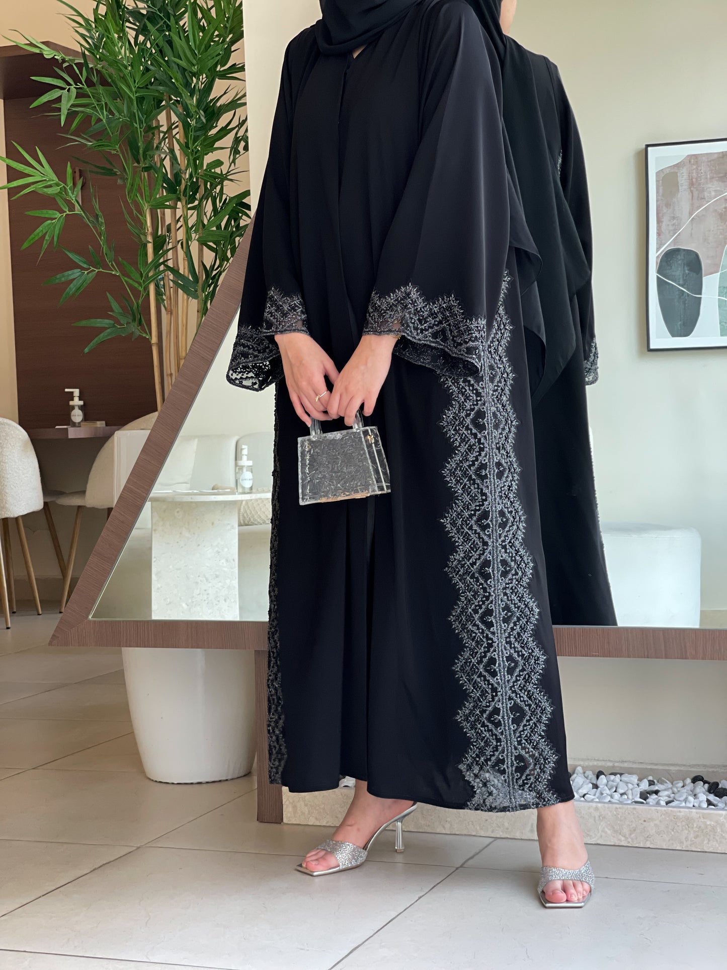 Silken Mirage Abaya