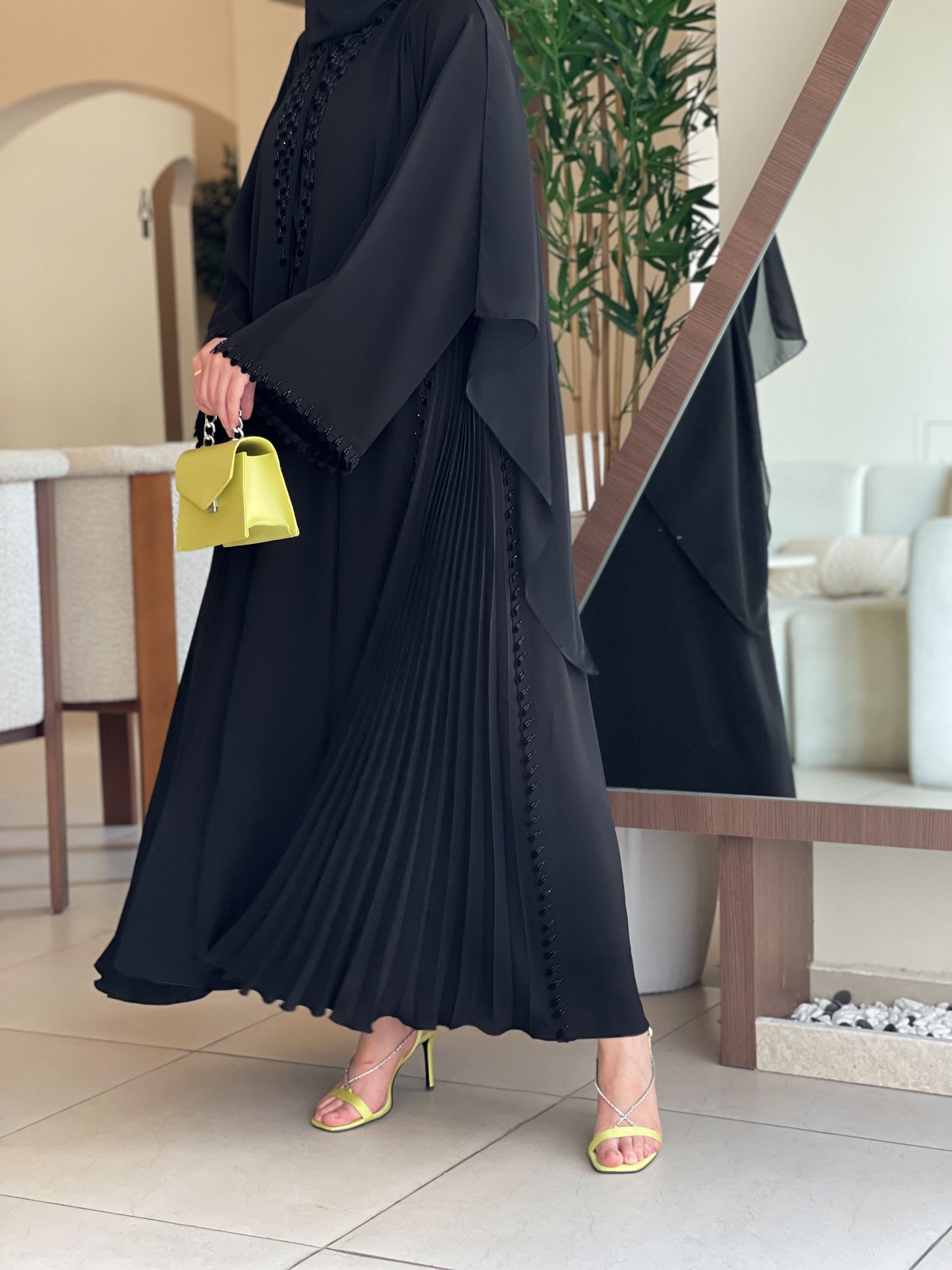 Pleated Harmony Abaya