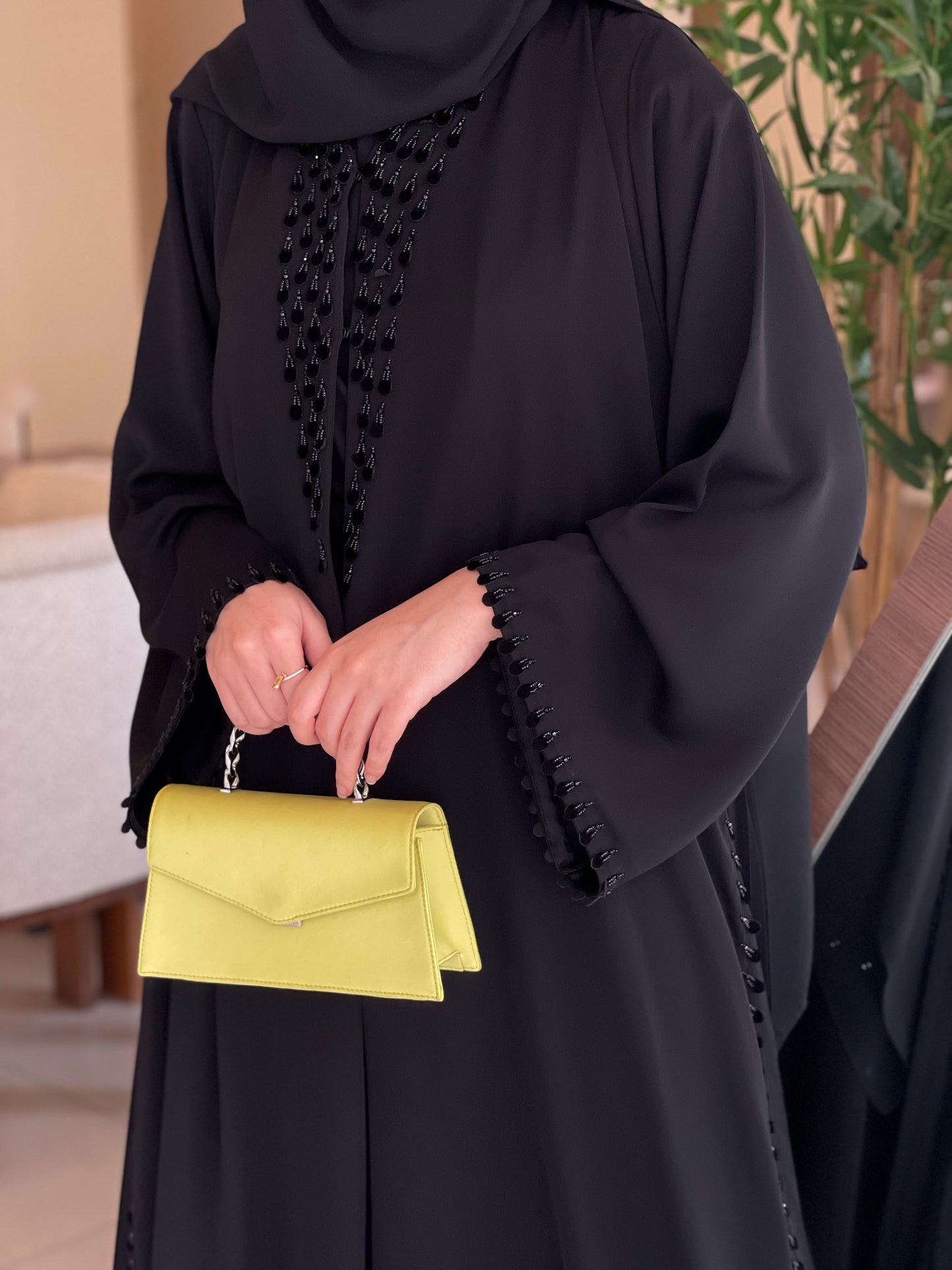 Pleated Harmony Abaya