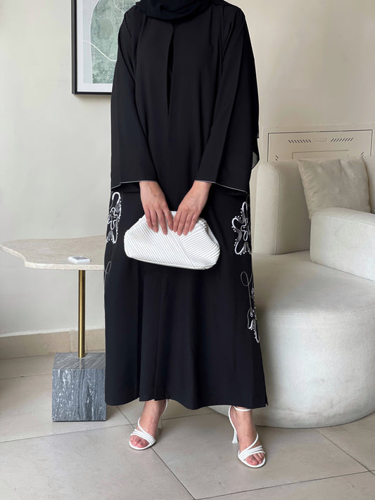 Ivory Whisper Abaya